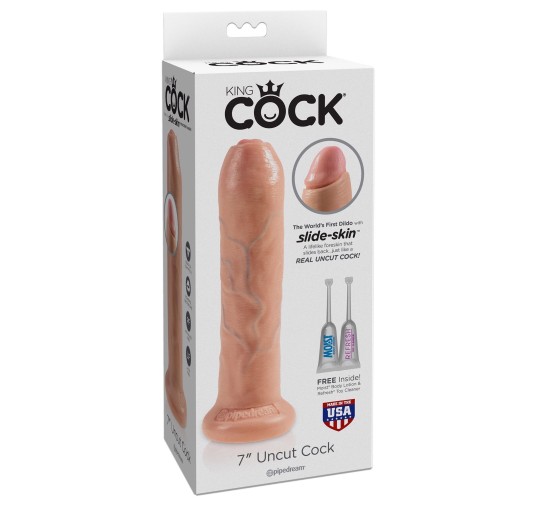 Dildo-cock 7 inch uncut